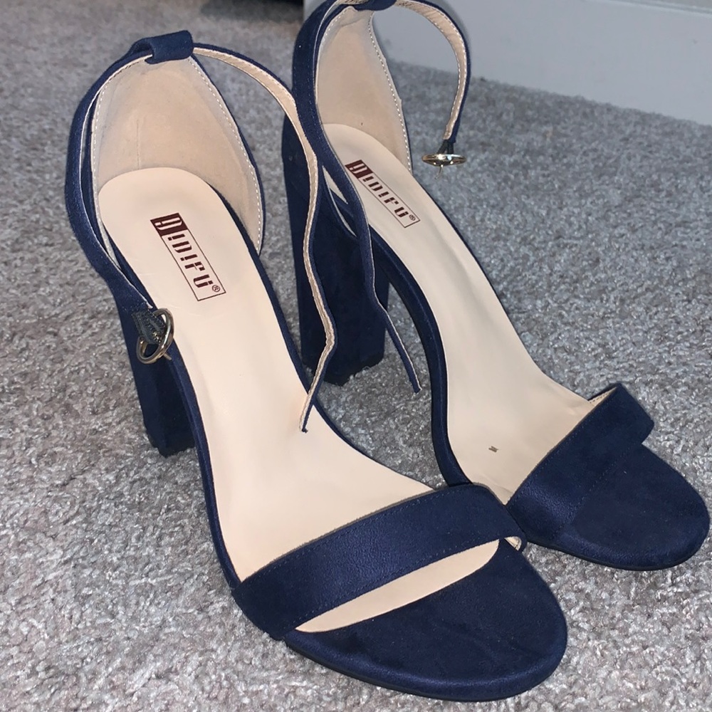 Navy Blue Heels